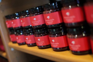 Jars of Stefano's Strawberry Jam