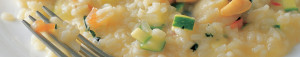 Risotto with scallops and herbs