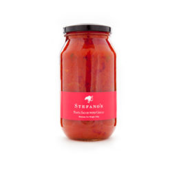 Jar of Stefano's Pasta Sauce with Chilli